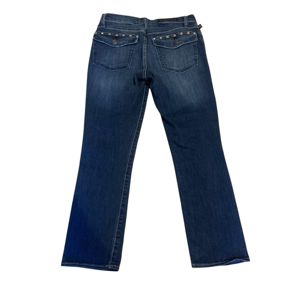 ROCK & REPUBLIC Kendall Cropped Dark Wash Jeans size 6